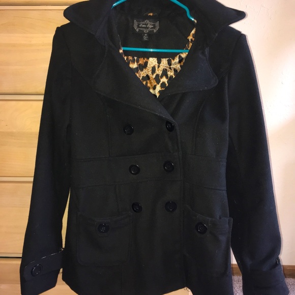 Women’s Hooded Peacoat - Picture 1 of 4